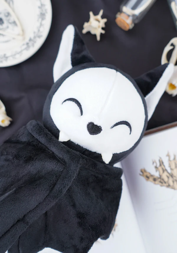 Skele Koumori-Chan [Black/White] | BAT PLUSH [CHASE VERSION AVAILABLE] - Image 7