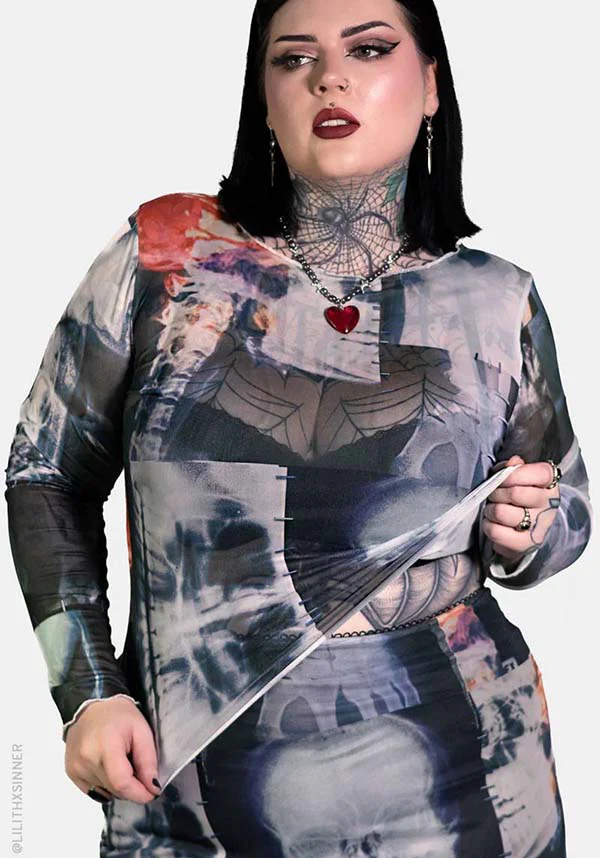 Skeletal | LONG SLEEVE TOP* - Image 2