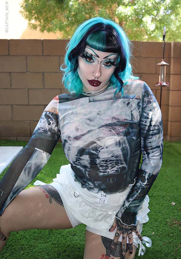 Skeletal | LONG SLEEVE TOP* - Image 9