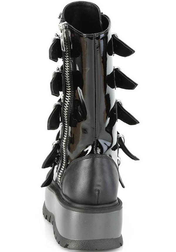 SLACKER-160 | Black Pat-Vegan Leather [PREORDER] - Image 4