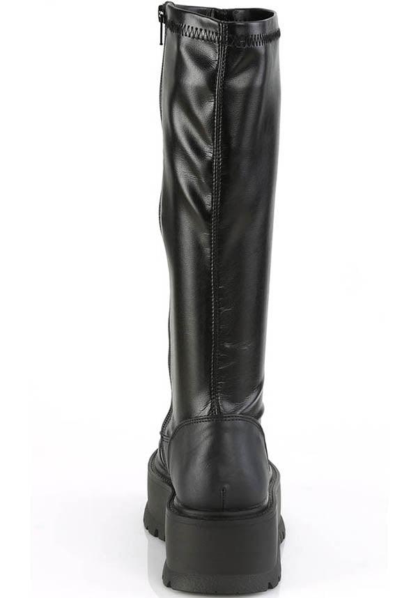 SLACKER-200 [Black] | PLATFORM BOOTS [PREORDER] - Image 4