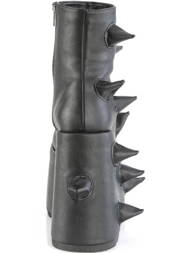 SLAY-77 [Black] | PLATFORM BOOTS [PREORDER] - Image 4