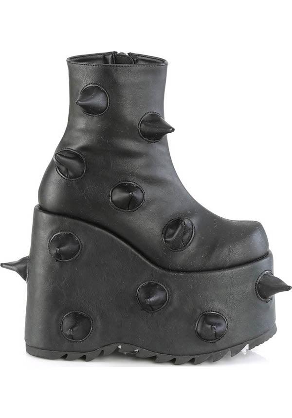 SLAY-77 [Black] | PLATFORM BOOTS [PREORDER] - Image 5