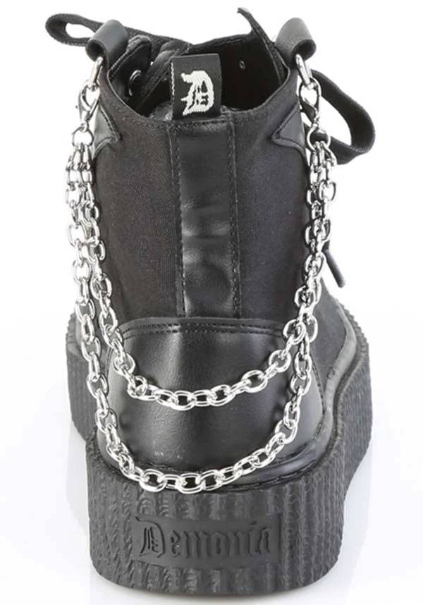 SNEEKER-230 [Black Canvas] | SNEAKERS [PREORDER] - Image 5