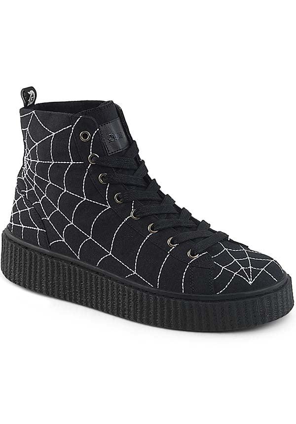 SNEEKER-250 [Black Canvas] | SNEAKERS [INSTOCK]**
