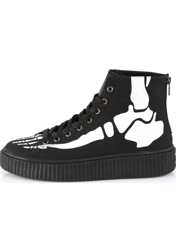 SNEEKER-252 [Black Canvas] | SNEAKERS [PREORDER] - Image 3