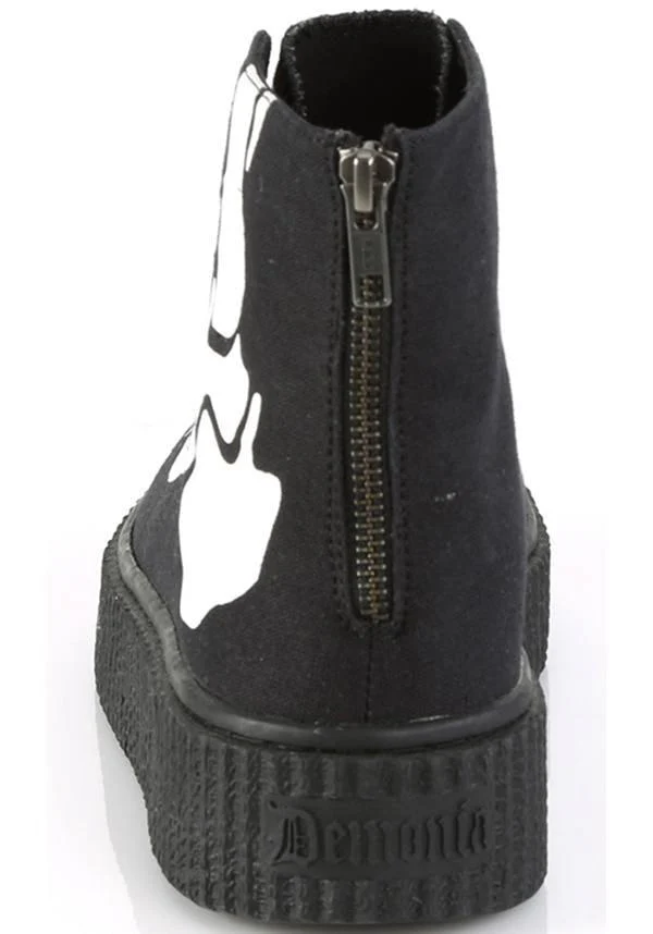 SNEEKER-252 [Black Canvas] | SNEAKERS [PREORDER] - Image 4