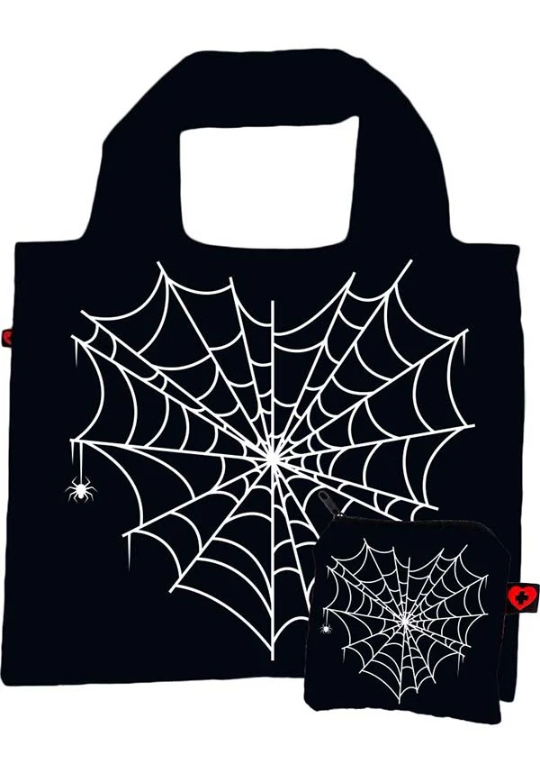 Spider Love | REUSABLE TOTE BAG - Image 3