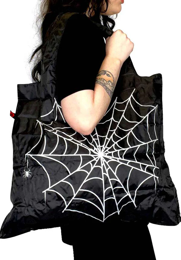 Spider Love | REUSABLE TOTE BAG - Image 5