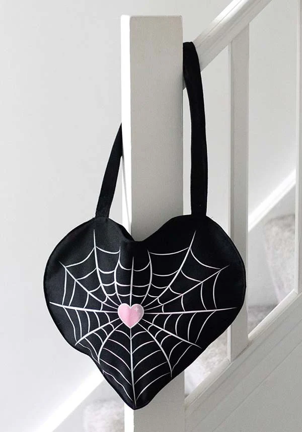 Spiderweb Heart | TOTE BAG