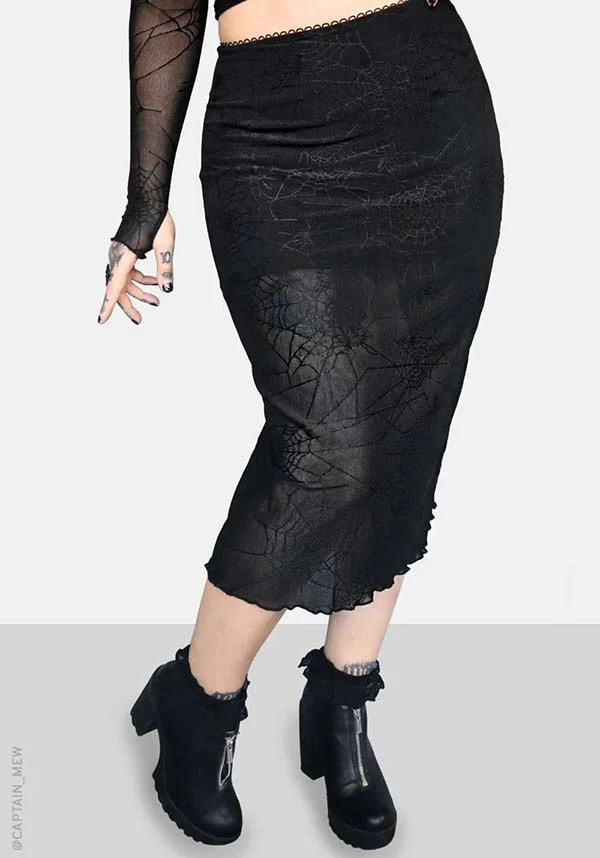 Spinnerette | MIDI SKIRT*