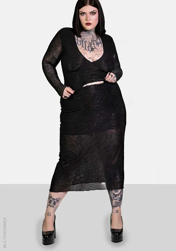 Spinnerette | MIDI SKIRT* - Image 4