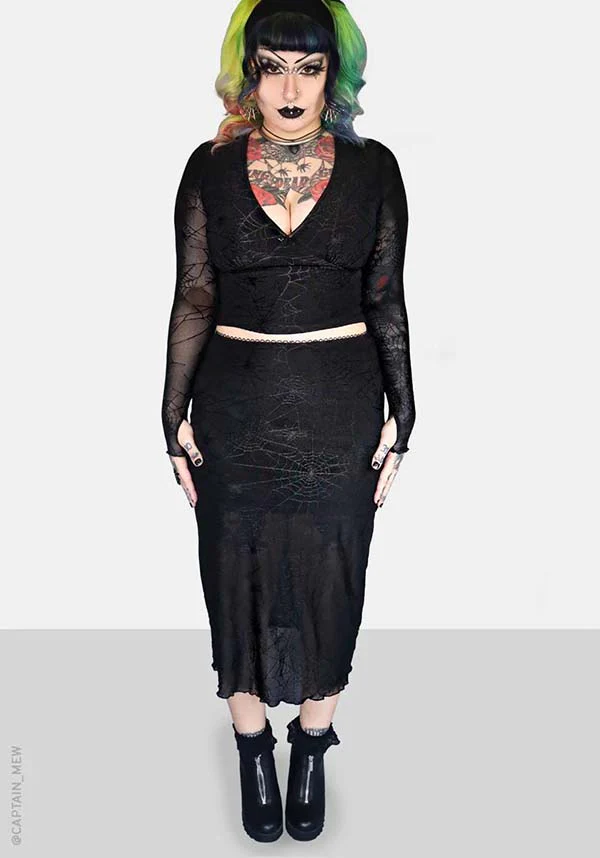 Spinnerette | MIDI SKIRT* - Image 7