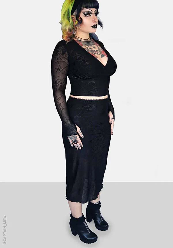 Spinnerette | MIDI SKIRT* - Image 8