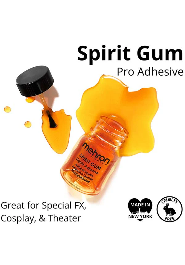 Spirit Gum [With Brush] | ADHESIVE [30ml] - Image 4