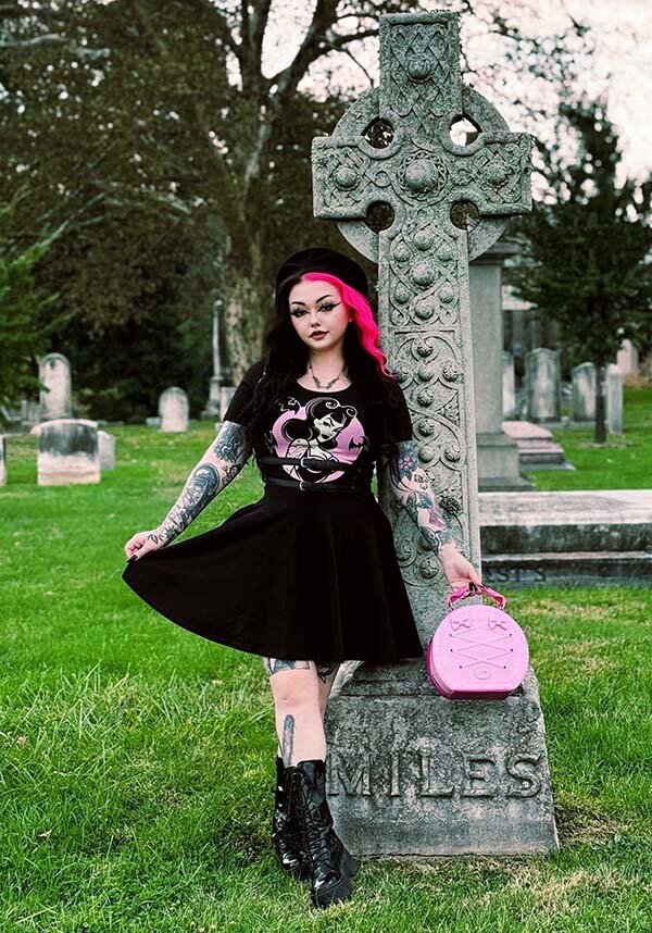 Spooky Pinup | RAGLAN SKATER DRESS** - Image 5