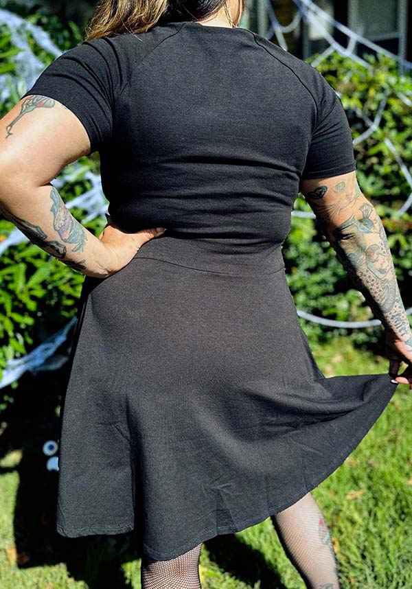 Spooky Pinup | RAGLAN SKATER DRESS** - Image 6
