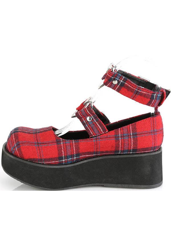 SPRITE-02 [Red Plaid] FLATS [PREORDER] - Image 3