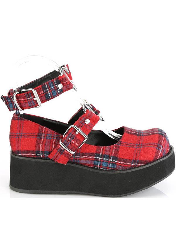 SPRITE-02 [Red Plaid] FLATS [PREORDER] - Image 5