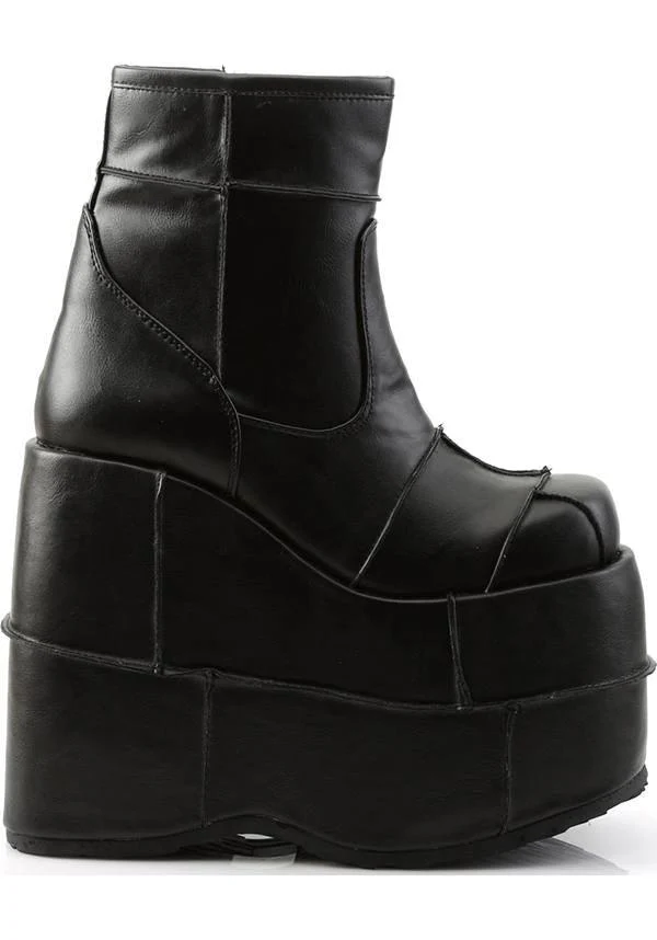 STACK-201 [Black] | PLATFORM BOOTS [PREORDER] - Image 5