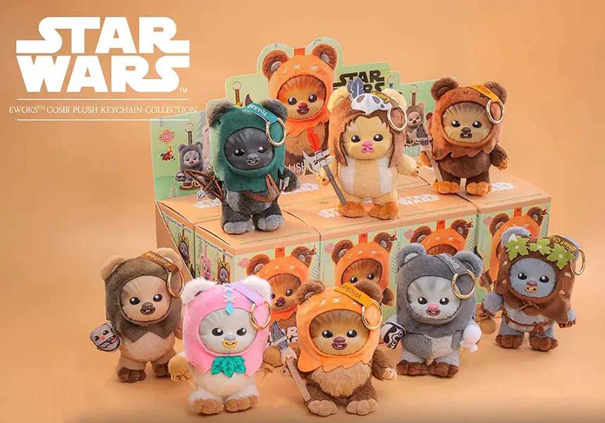 Star Wars: Ewoks Cosbi | PLUSH KEYCHAIN [BLIND BOX] - Image 11
