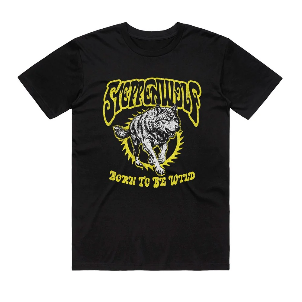 Steppenwolf | Born To Be Wild [Black] T-SHIRT [PREORDER]