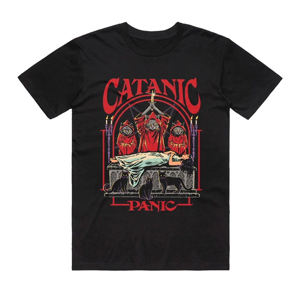 Steven Rhodes | Catanic Panic T-SHIRT [PREORDER]