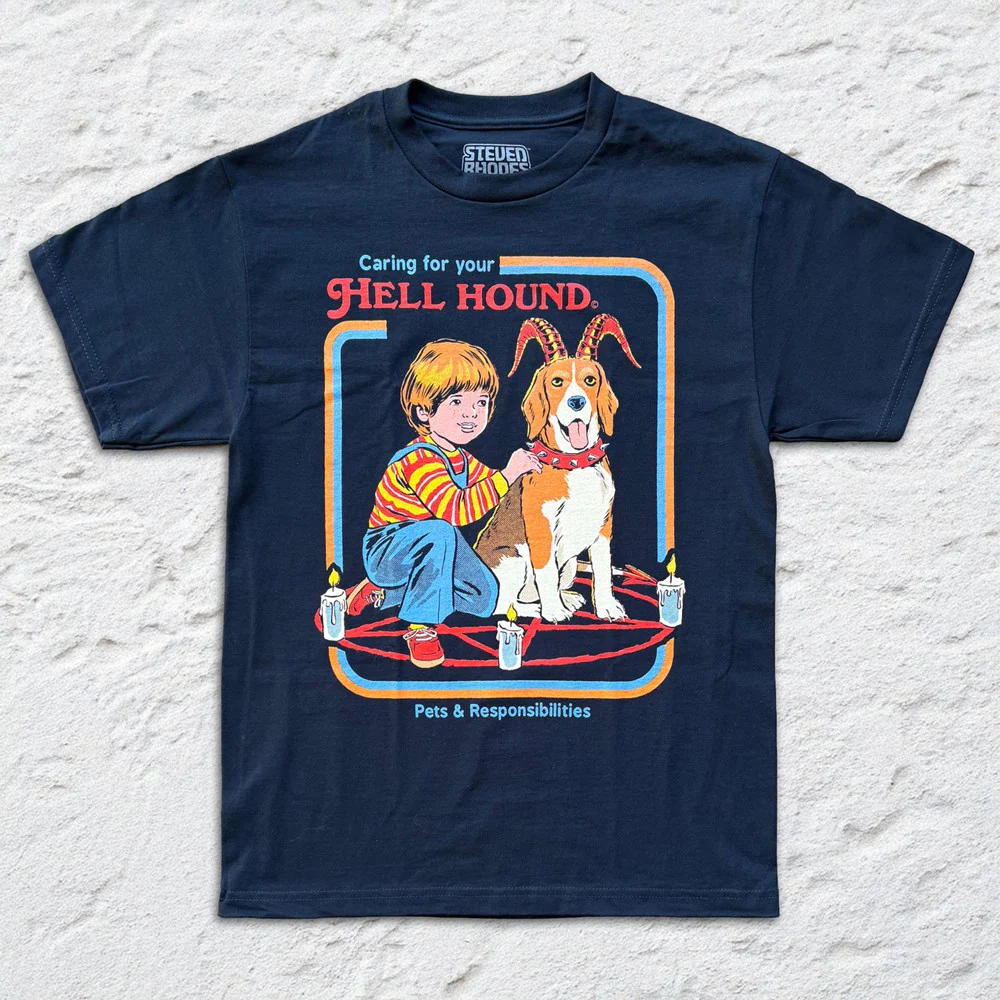 Steven Rhodes | Hell Hound [Navy] T-SHIRT [PREORDER]