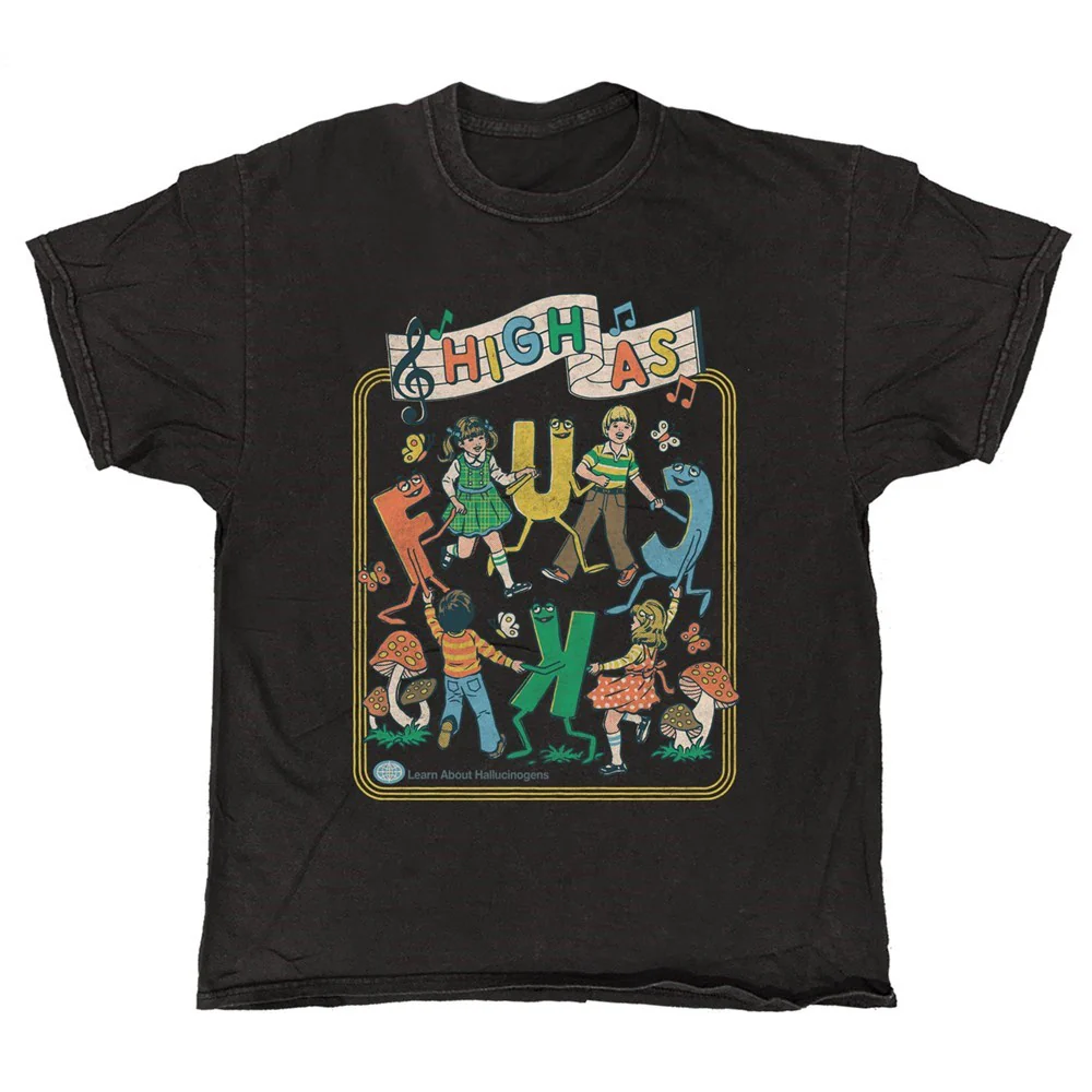 Steven Rhodes | High As Fuck Vintage T-SHIRT [PREORDER]