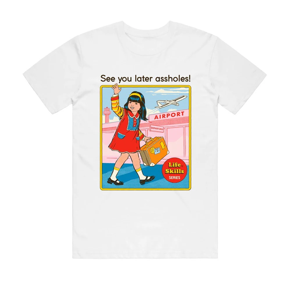 Steven Rhodes | See You Later [White] T-SHIRT [PREORDER]