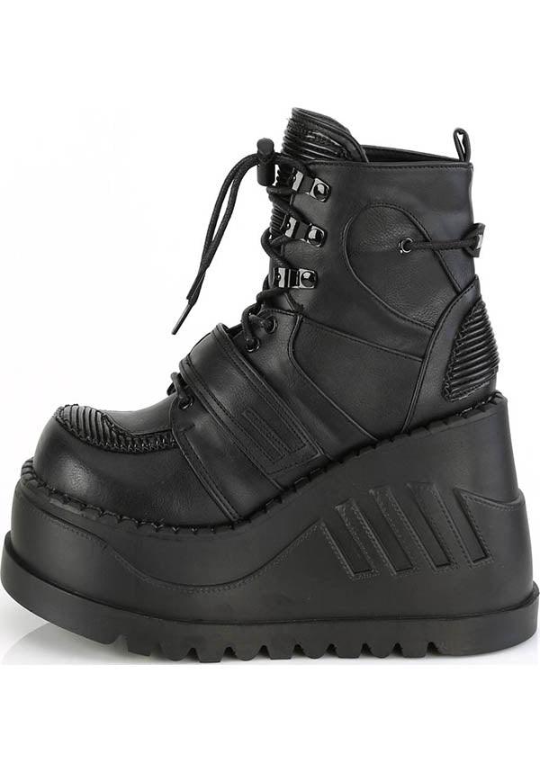 STOMP-13 [Black] | PLATFORM BOOTS [PREORDER] - Image 3