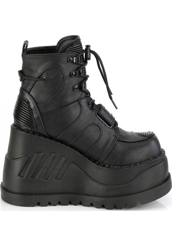 STOMP-13 [Black] | PLATFORM BOOTS [PREORDER] - Image 5