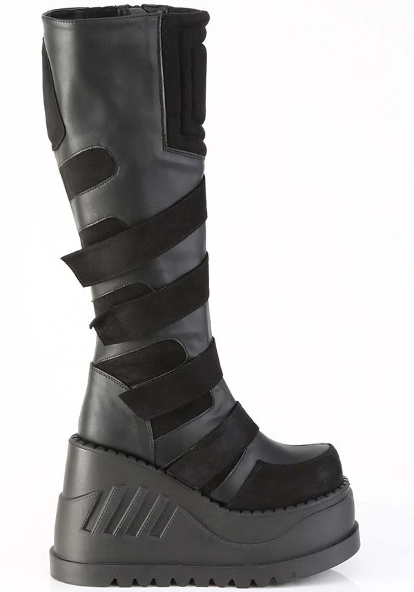 STOMP-228 [Black] | PLATFORM BOOTS [PREORDER] - Image 5