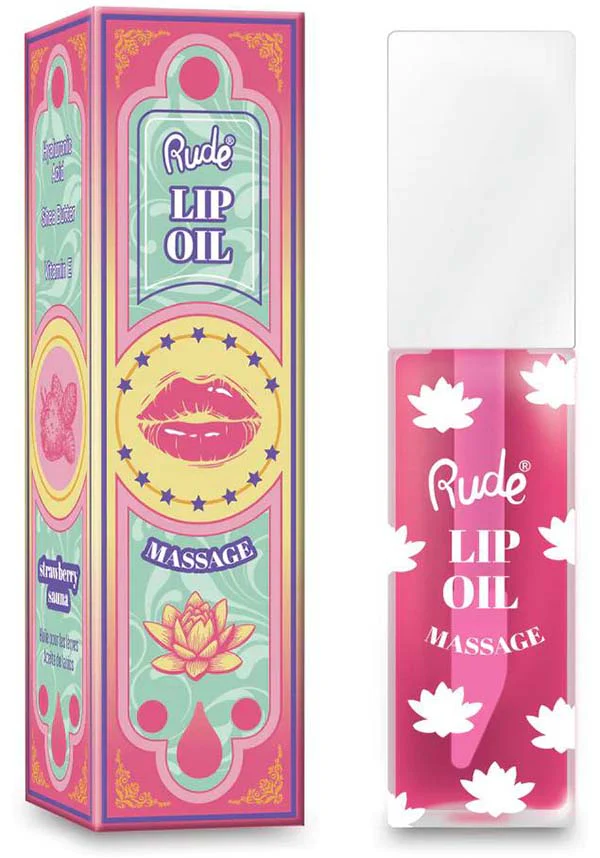 Strawberry Sauna | LIP OIL MASSAGE*