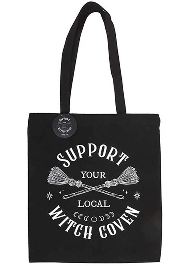 Support Your Local Witch Coven | TOTE BAG - Image 2
