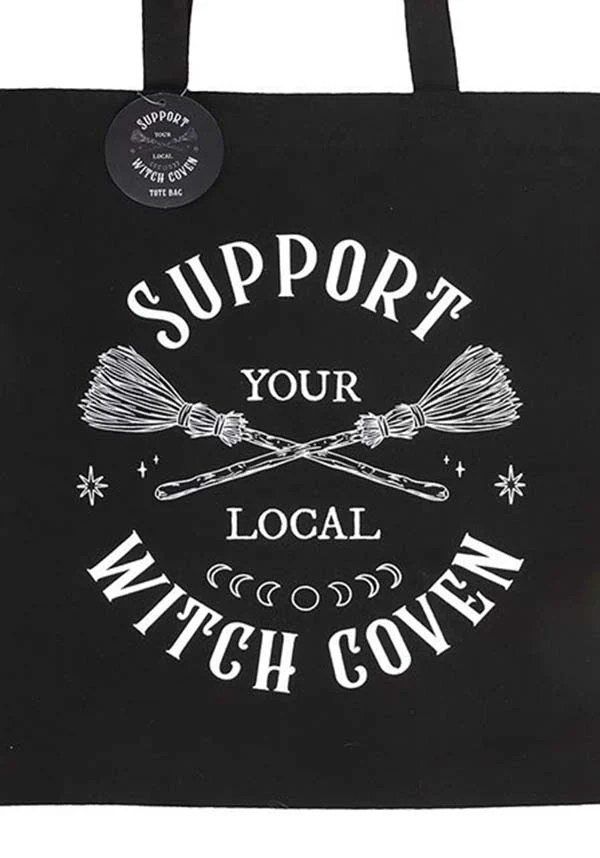Support Your Local Witch Coven | TOTE BAG - Image 3