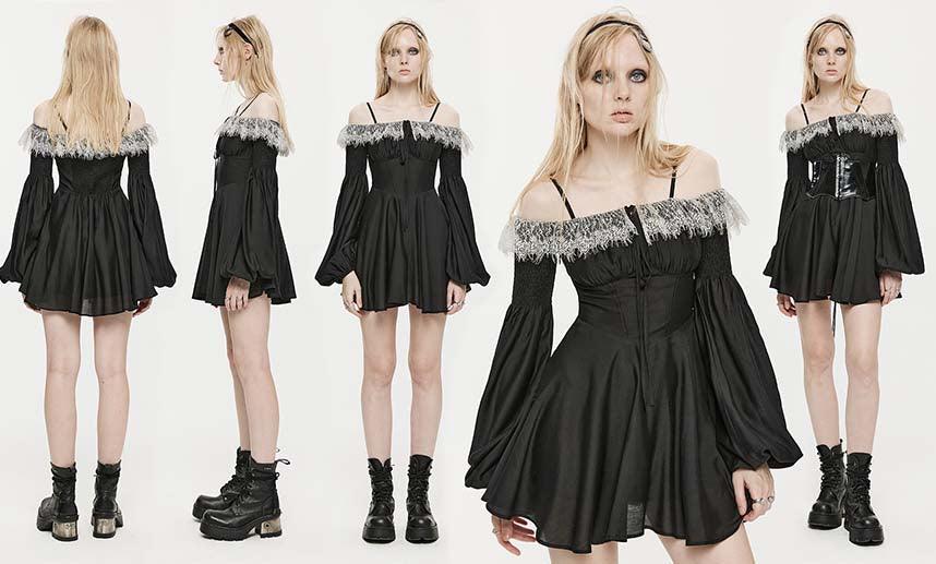 Sweet Girl | OFF-SHOULDER CHIFFON DRESS* - Image 14