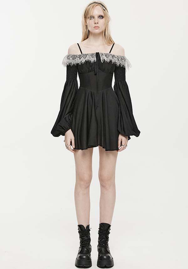 Sweet Girl | OFF-SHOULDER CHIFFON DRESS* - Image 3