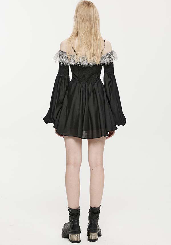 Sweet Girl | OFF-SHOULDER CHIFFON DRESS* - Image 4