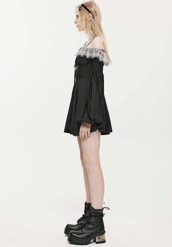 Sweet Girl | OFF-SHOULDER CHIFFON DRESS* - Image 5