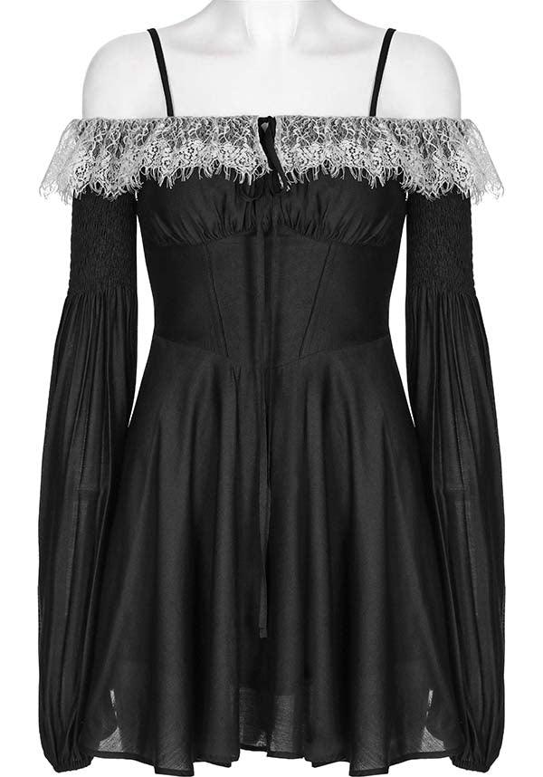 Sweet Girl | OFF-SHOULDER CHIFFON DRESS* - Image 7
