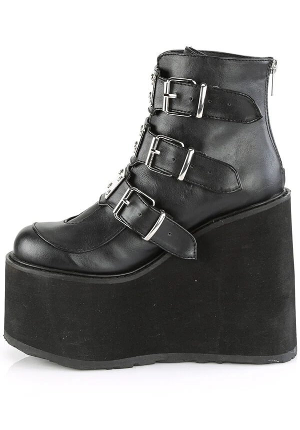 SWING-105 [Black] | PLATFORM BOOTS [PREORDER] - Image 3