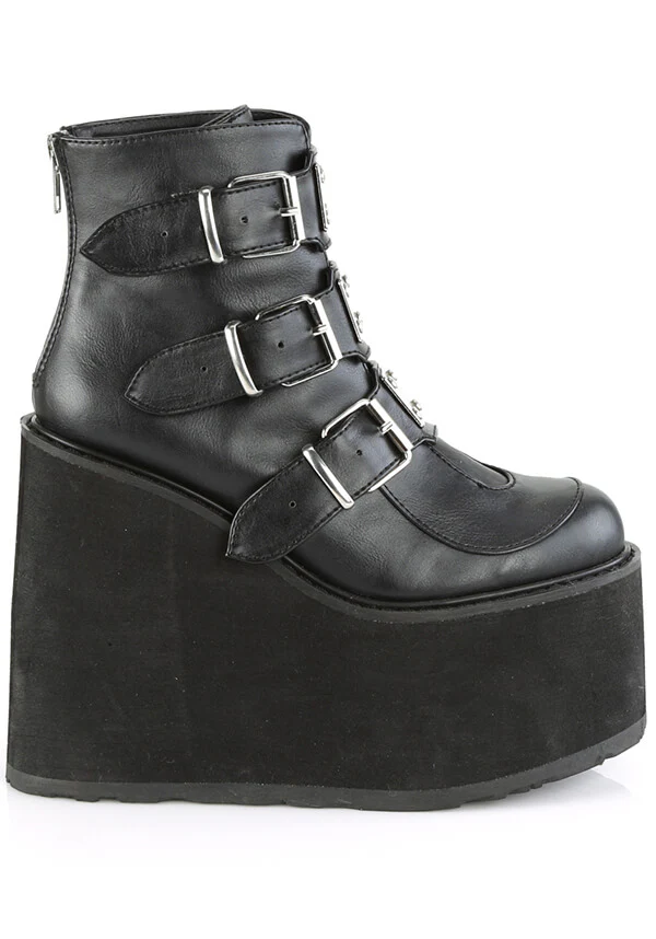 SWING-105 [Black] | PLATFORM BOOTS [PREORDER] - Image 5