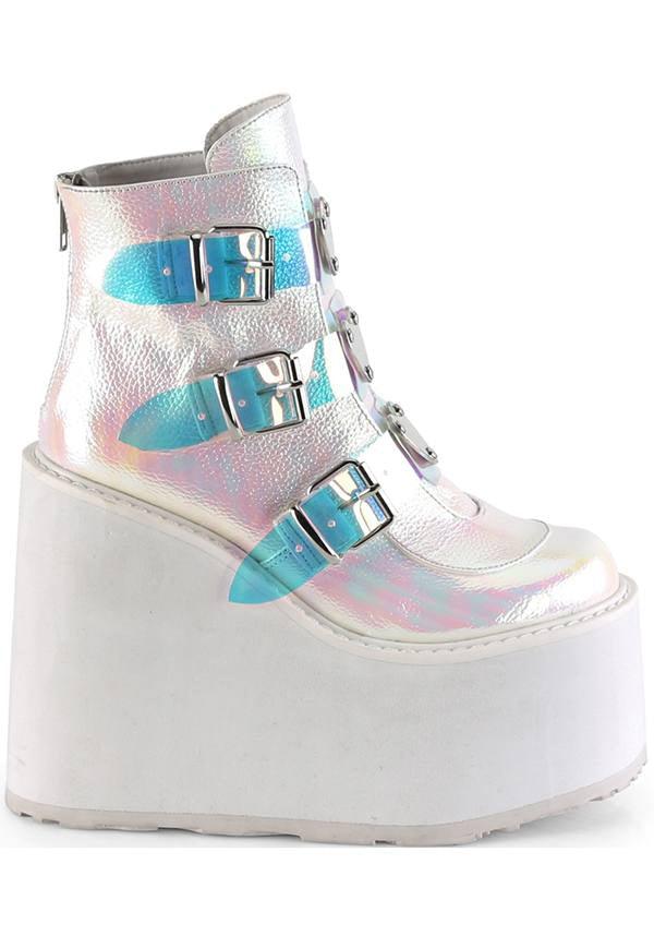 SWING-105 [Pearl Iridescent] | PLATFORM BOOTS [PREORDER] - Image 5