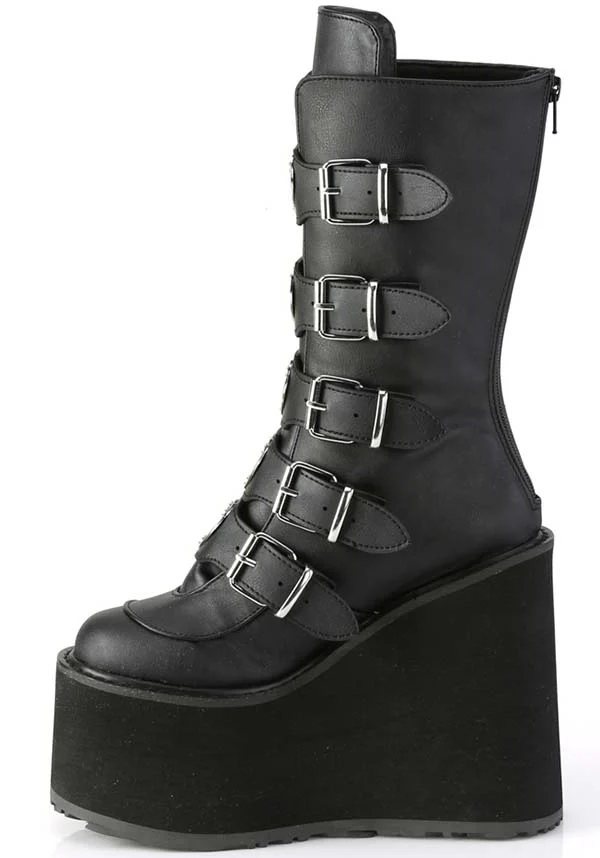 SWING-230 [Black] | PLATFORM BOOTS [PREORDER] - Image 3