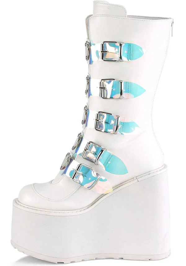 SWING-230 | White Vegan Leather [PREORDER] - Image 3
