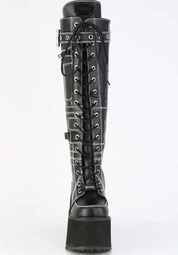 SWING-260 [Black] | PLATFORM BOOTS [PREORDER] - Image 2