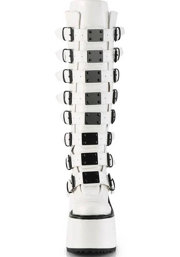 SWING-815 [White] | PLATFORM BOOTS [PREORDER] - Image 2
