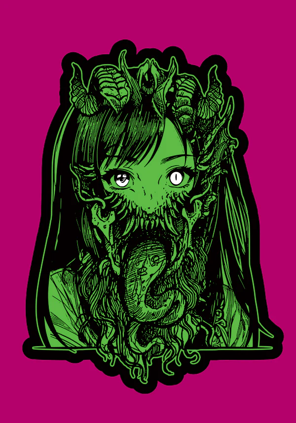 Tainted Demon | VINYL STICKER - Image 2