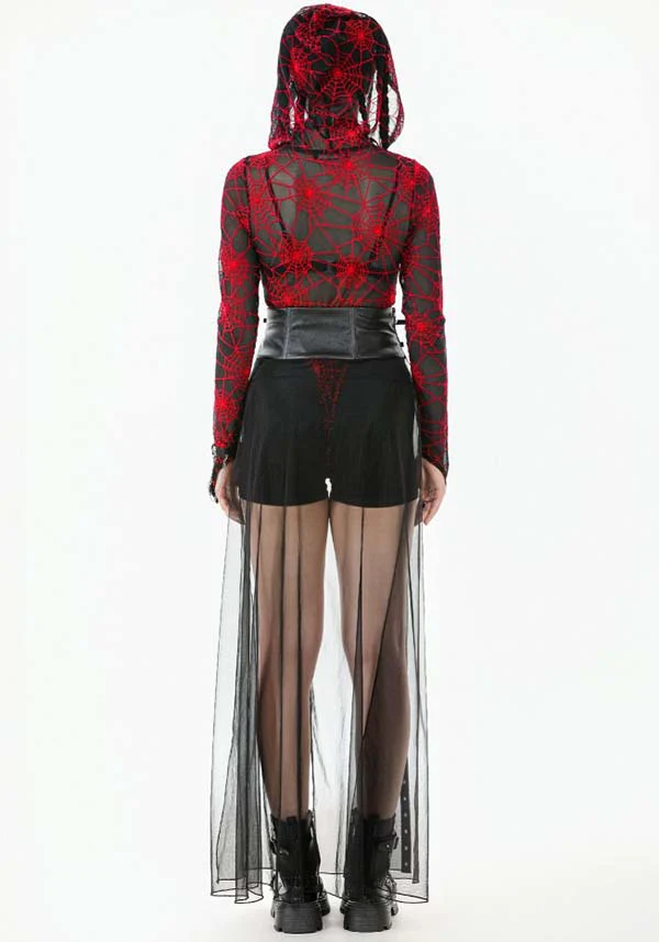 Tangled Up Mesh | MAXI SKIRT - Image 11